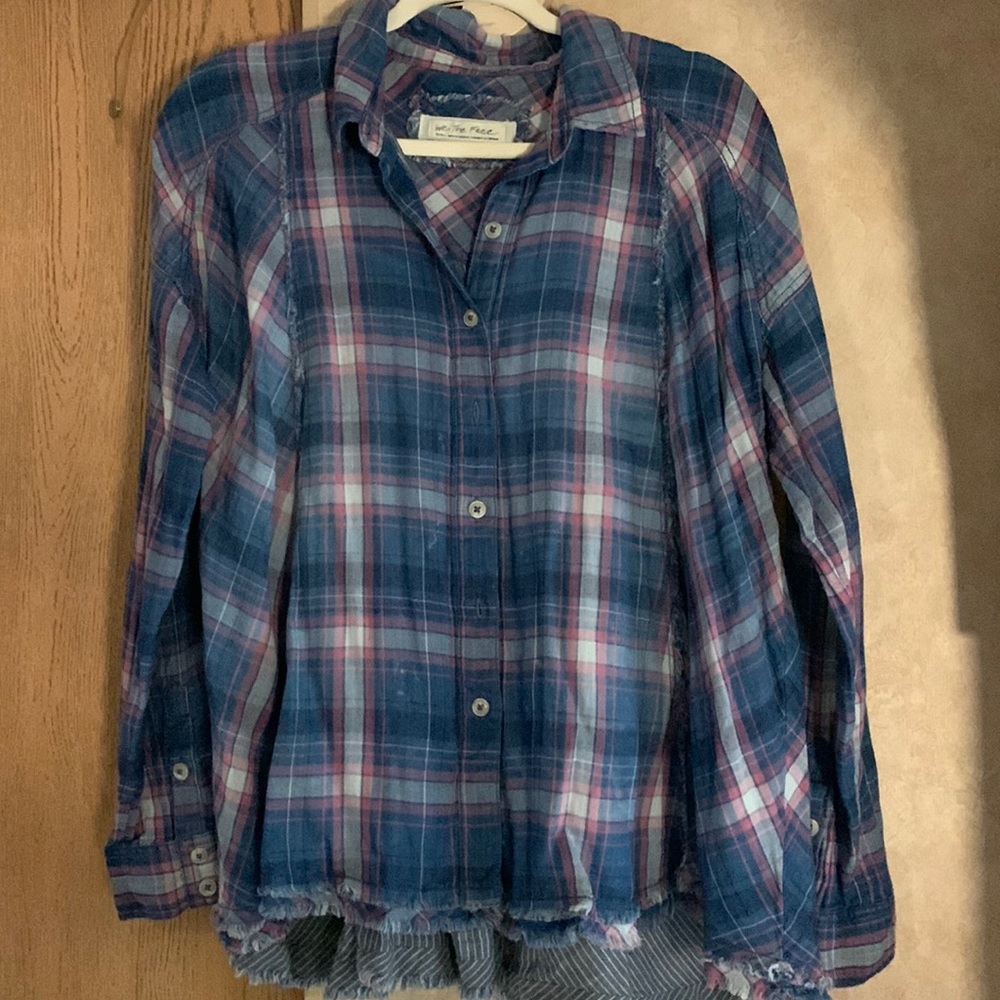 We The Free lightweight flannel shirt